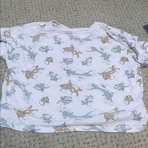 Cartoon Print T-Shirt